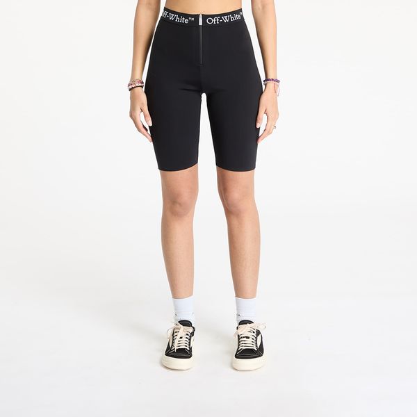 Off-White Kratke hlače Off-White Logoband Zipped Shorts Black M