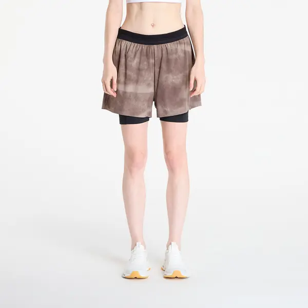 On Kratke hlače On 3" Performance Shorts AOP Cinder/ Black S