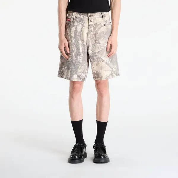 PLEASURES Kratke hlače PLEASURES Hunt Canvas Jorts Sand Camo L