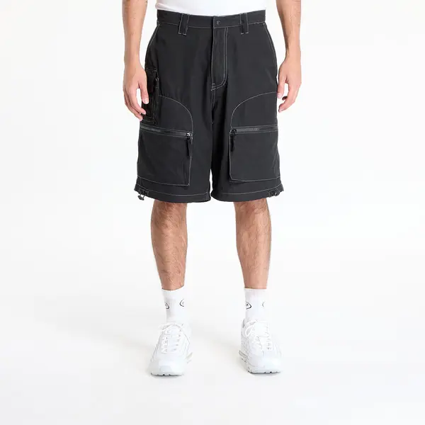 PLEASURES Kratke hlače PLEASURES Raider Cargo Shorts Black 28