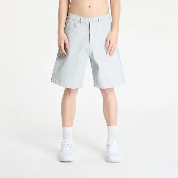 PLEASURES Kratke hlače PLEASURES Whiteout Baggy Jorts Off White 28