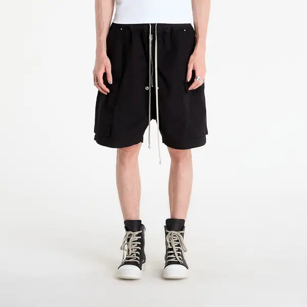 Rick Owens DRKSHDW Kratke hlače Rick Owens DRKSHDW Cargobela Shorts Black M