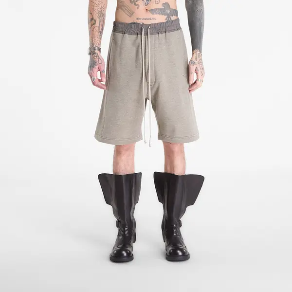 Rick Owens DRKSHDW Kratke hlače Rick Owens DRKSHDW Wide Pusher Shorts Grey Melange L