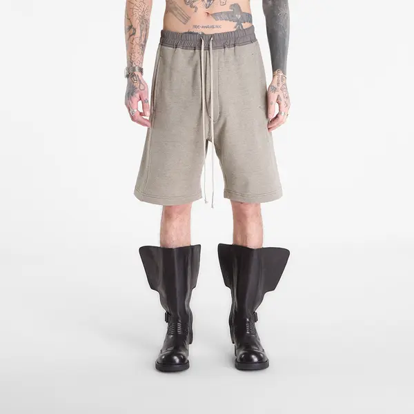 Rick Owens DRKSHDW Kratke hlače Rick Owens DRKSHDW Wide Pusher Shorts Grey Melange M