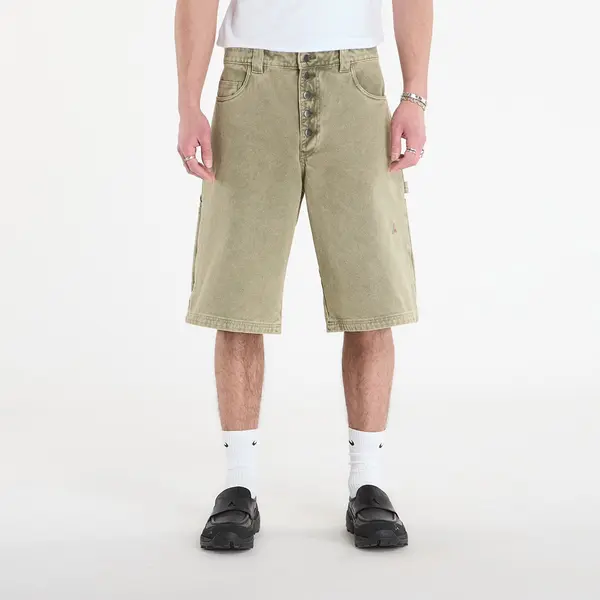ROA Kratke hlače ROA Ash Canvas Shorts Sage Green L