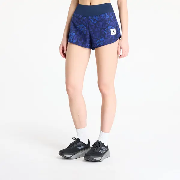 SAYSKY Kratke hlače SAYSKY W Flower Pace Shorts 3" Blue AOP L