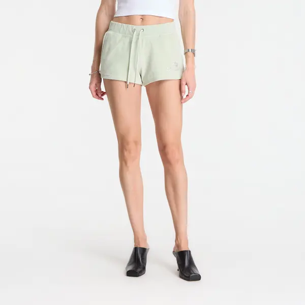 Sporty & Rich Kratke hlače Sporty & Rich Juicy Script Velour Short Sage S