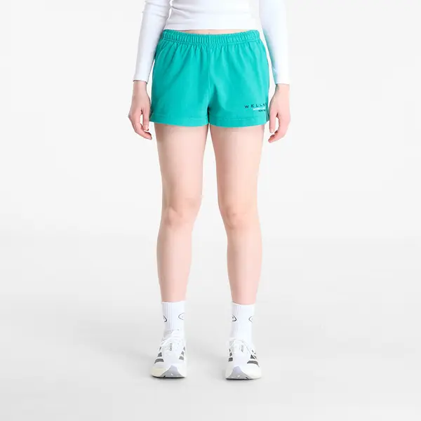 Sporty & Rich Kratke hlače Sporty & Rich Spellout Embroidered Disco Short Spring Green L