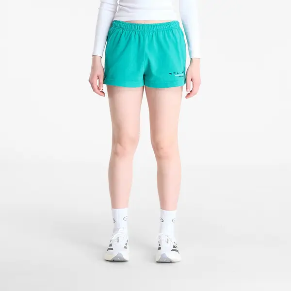 Sporty & Rich Kratke hlače Sporty & Rich Spellout Embroidered Disco Short Spring Green M