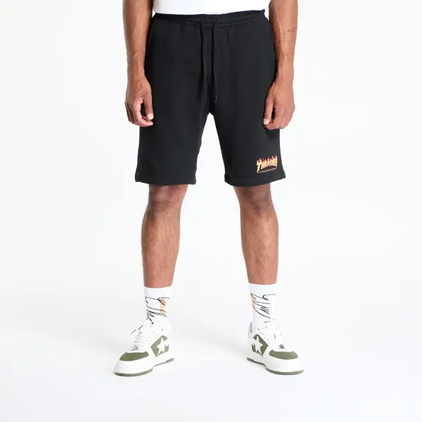 Thrasher Kratke hlače Thrasher Flame P.E. Shorts Black S