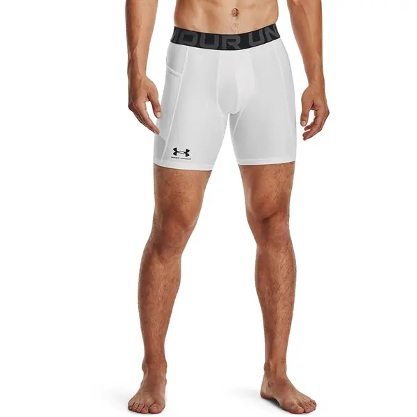 Under Armour Kratke hlače Under Armour Hg Armour Shorts White/ Black XXXL