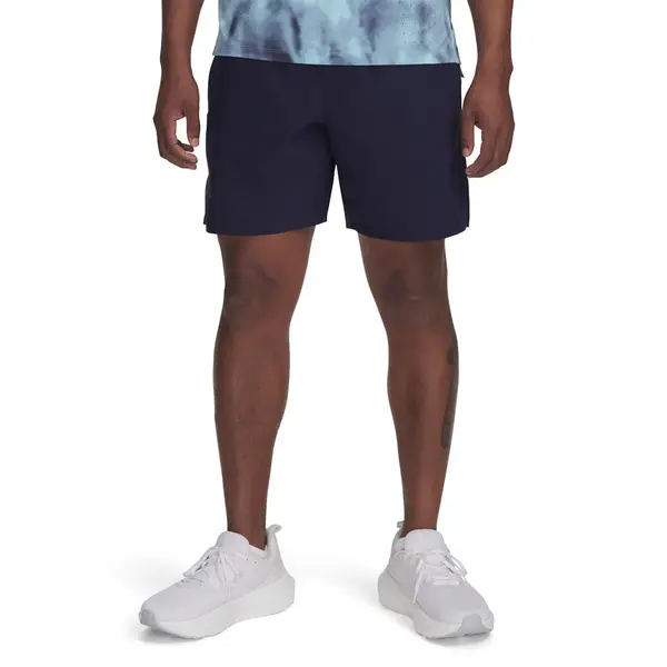 Under Armour Kratke hlače Under Armour LAUNCH PRO 2n1 7'' SHORTS Midnight Navy/ Stream/ Reflective XXL