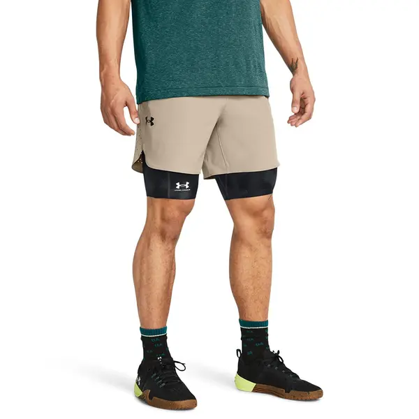 Under Armour Kratke hlače Under Armour Peak Woven Shorts Brown XXL