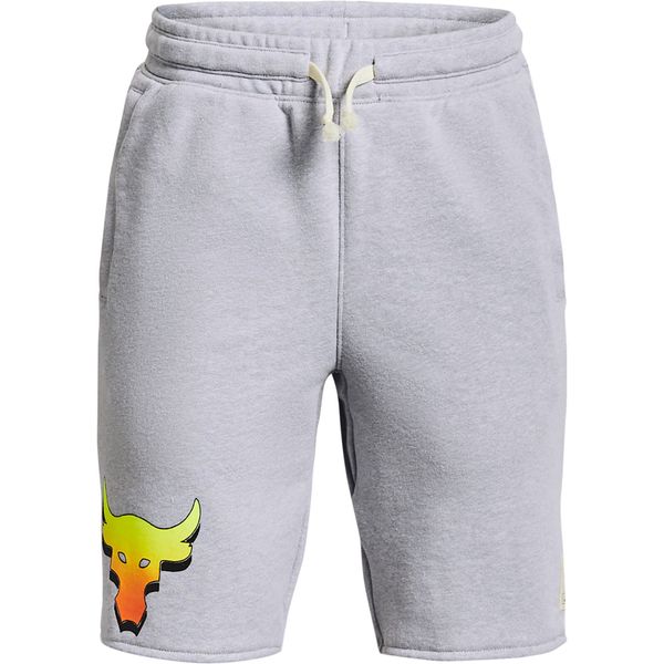 Under Armour Kratke hlače Under Armour Project Rock Y Terry Shorts Grey S-Y
