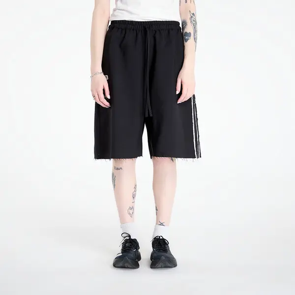 Y-3 Kratke hlače Y-3 Sport Uniform Raw Cut 3 Stripes Shorts Black S