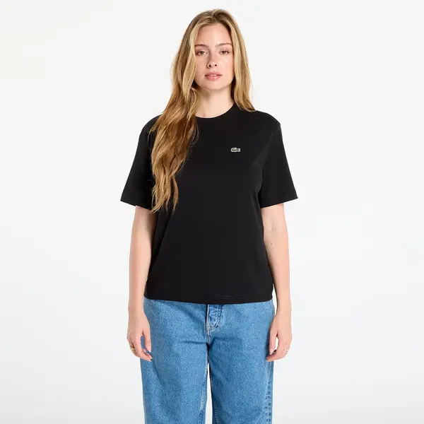 LACOSTE LACOSTE Soft Cotton T-shirt Black 38