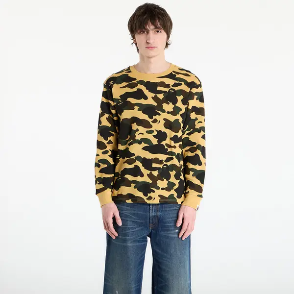 A BATHING APE Majica A BATHING APE 1St Camo Thermal Lt M Underwear Yellow M