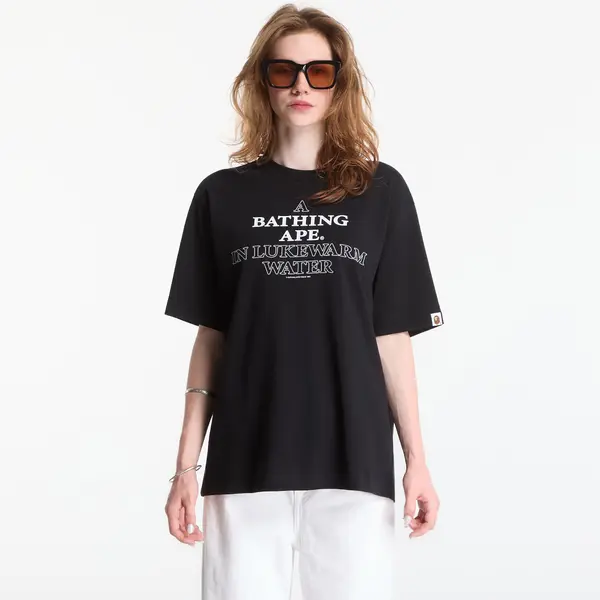 A BATHING APE Majica A Bathing Ape Ape Head A Bathing Ape Relaxed Fit Tee UNISEX Black XL