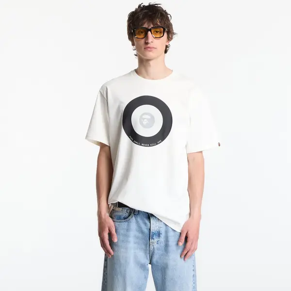 A BATHING APE Majica A BATHING APE Ape Target Tee UNISEX Ivory M