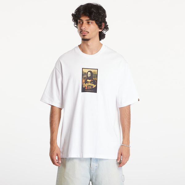 A BATHING APE Majica A BATHING APE Art Print Relaxed Fit Short Sleeve Tee White S