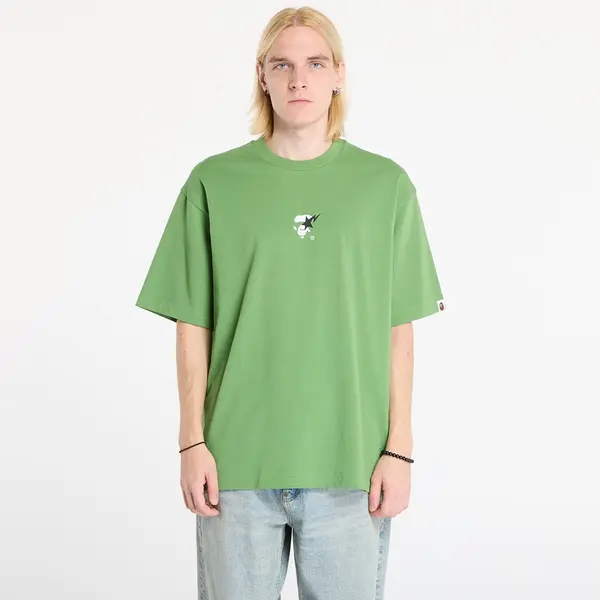 A BATHING APE Majica A BATHING APE Bape Sta Ape Face Relaxed Fit Tee Green S