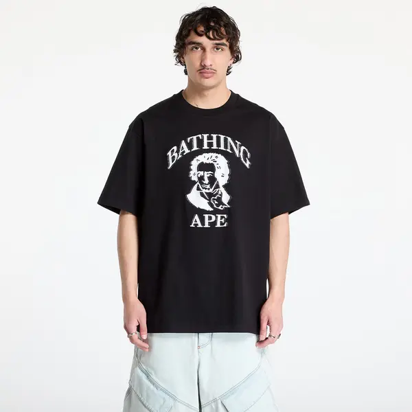 A BATHING APE Majica A BATHING APE Beethoven Graphic Relaxed Fit Tee UNISEX Black XL