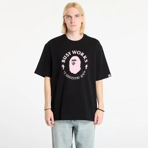 A BATHING APE Majica A BATHING APE Busy Works Relaxed Fit Tee Black L