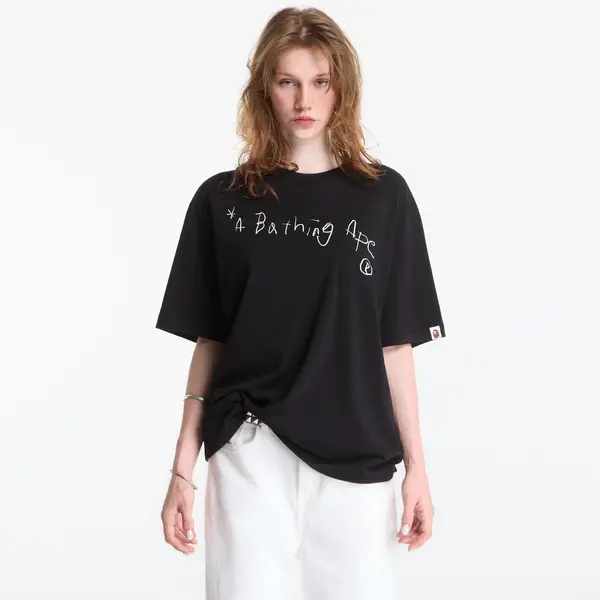 A BATHING APE Majica A Bathing Ape Hand Draw A Bathing Ape Relaxed Fit Tee UNISEX Black M