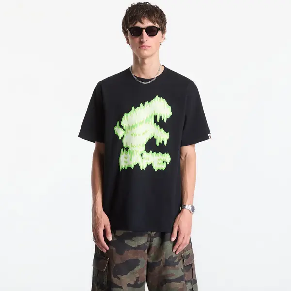A BATHING APE Majica A Bathing Ape Noisy Bape Logo Tee UNISEX Black XXL