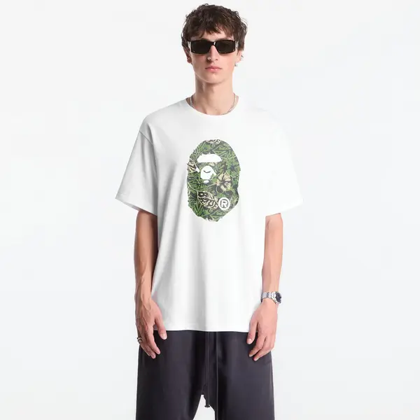 A BATHING APE Majica A Bathing Ape Palm Resort Camo Ape Head Tee UNISEX White XL