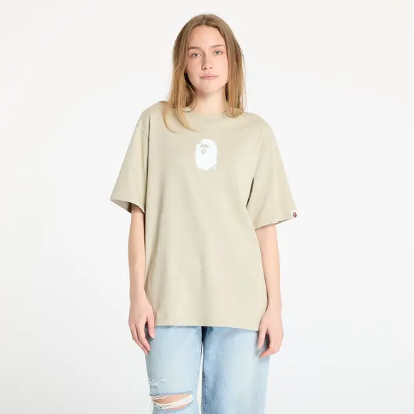 A BATHING APE Majica A BATHING APE Pigment Print Ape Head Relaxed Fit Tee UNISEX Olive XXL