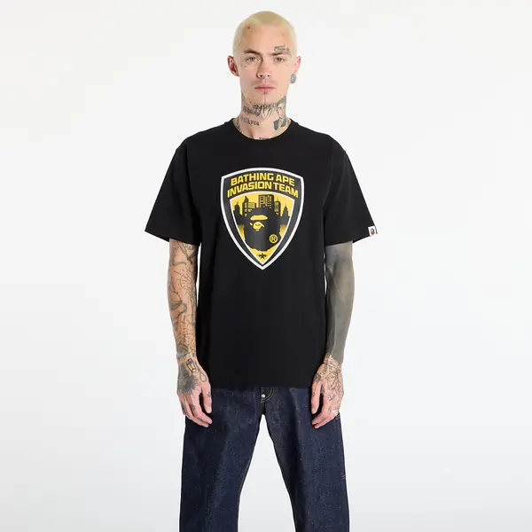 A BATHING APE Majica A BATHING APE Security Emblem Tee UNISEX Black XL