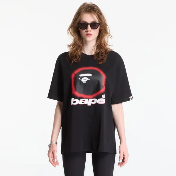 A BATHING APE Majica A Bathing Ape Spray Ape Head Relaxed Fit Tee UNISEX Black M