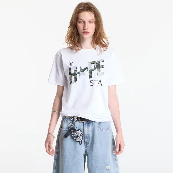 A BATHING APE Majica A Bathing Ape Sta Over Print 1st Camo Bape Sta Tee UNISEX White XXL