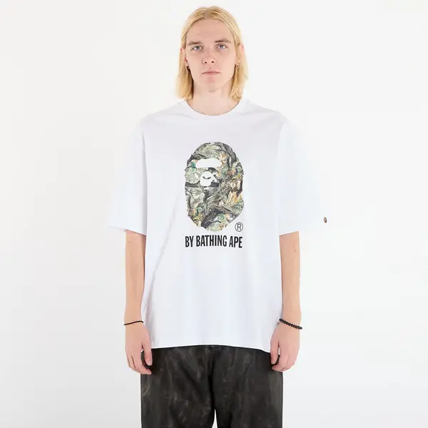 A BATHING APE Majica A BATHING APE Tree Edge Camo By Bathing Ape Relaxed Fit Tee White XL