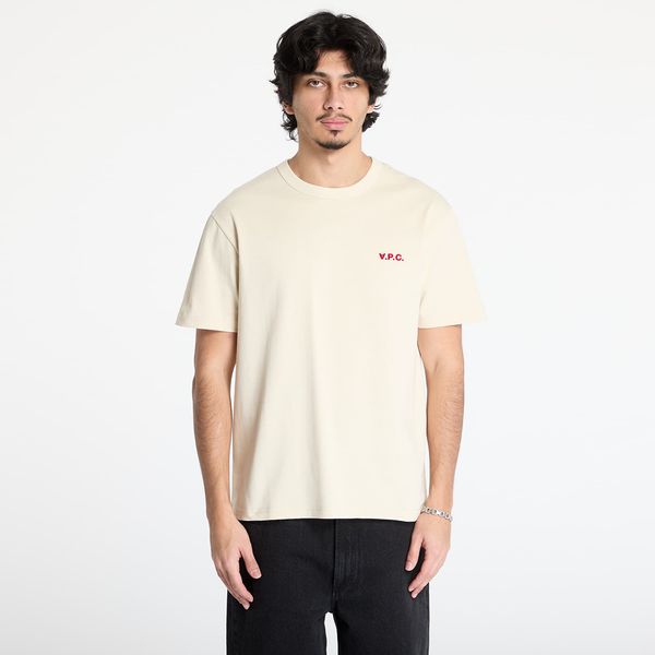 A.P.C. Majica A.P.C. Boxy Petit VPC T-Shirt Mastic Beige S