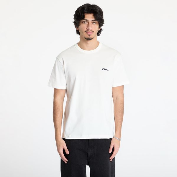 A.P.C. Majica A.P.C. Boxy Petit VPC T-Shirt White/ Dark Navy Blue S
