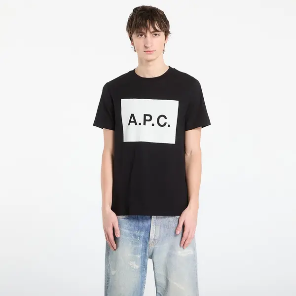 A.P.C. Majica A.P.C. Gots Logo T-Shirt Black L
