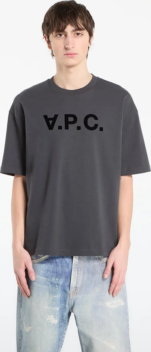 A.P.C. Majica A.P.C. Logo-Detail T-Shirt UNISEX Ecru S