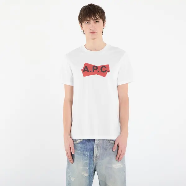 A.P.C. Majica A.P.C. Scotch Rouge T-Shirt UNISEX White L