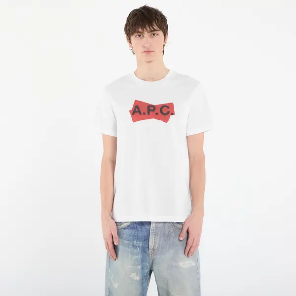 A.P.C. Majica A.P.C. Scotch Rouge T-Shirt UNISEX White XXL
