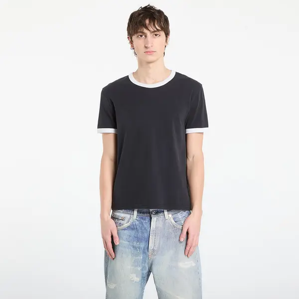 A.P.C. Majica A.P.C. Short-Sleeved Contrast T-Shirt Black XXL