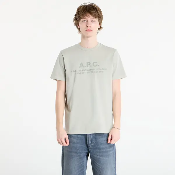 A.P.C. Majica A.P.C. Short-Sleeved T-Shirt Kab Pale Green M