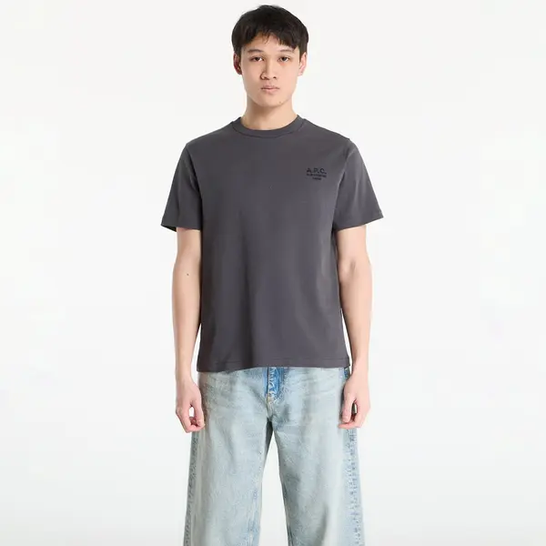 A.P.C. Majica A.P.C. Standard Rue Madame T-Shirt UNISEX Black/ White XXL