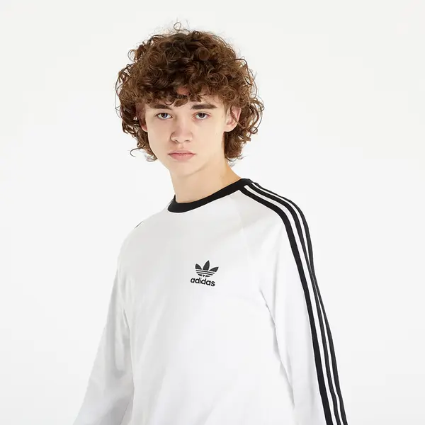 adidas Originals Majica adidas 3-Stripes Long Sleeve Tee White XL