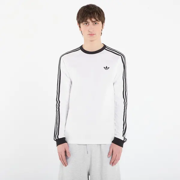 adidas Originals Majica adidas 3-Stripes Long-Sleeve Top Long-Sleeve Top White XXL