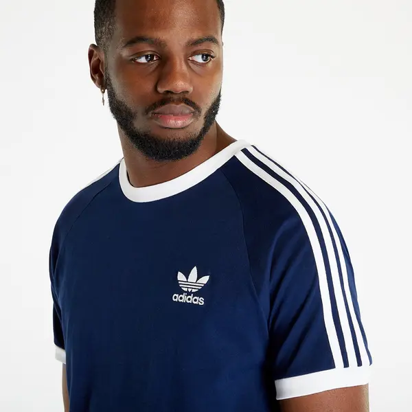 adidas Originals Majica adidas 3-Stripes Short Sleeve Tee Night Indigo S