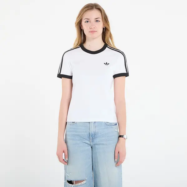 adidas Originals Majica adidas 3 Stripes Slim T-Shirt White/ Black L