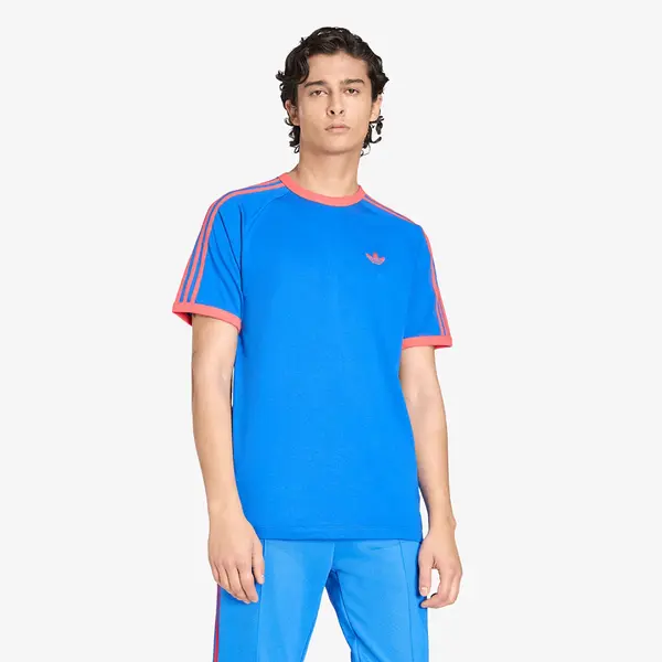 adidas Originals Majica adidas 3-Stripes T-Shirt Blue L