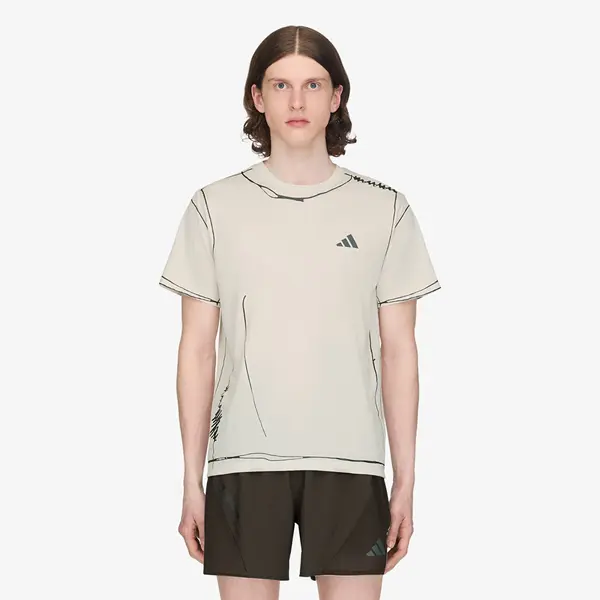 adidas Performance Majica adidas Adi365 Sftm Running Unitefit T-Shirt UNISEX Halo Ivory S